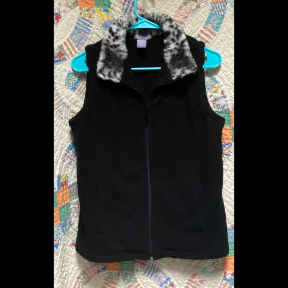 Laura Scott vest SZ S/C